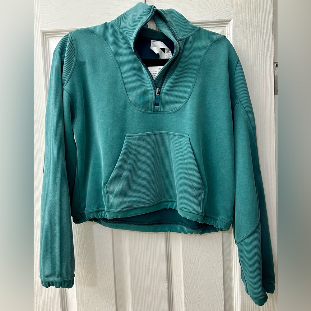 NWT Lululemon Softstreme Ribbed Half Zip
